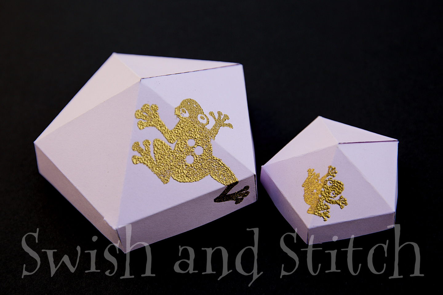 DIY Harry Potter Inspired Chocolate Frog Boxes - Swish and Stitch