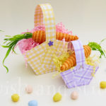 decorative photo for diy paper easter basket tutorial