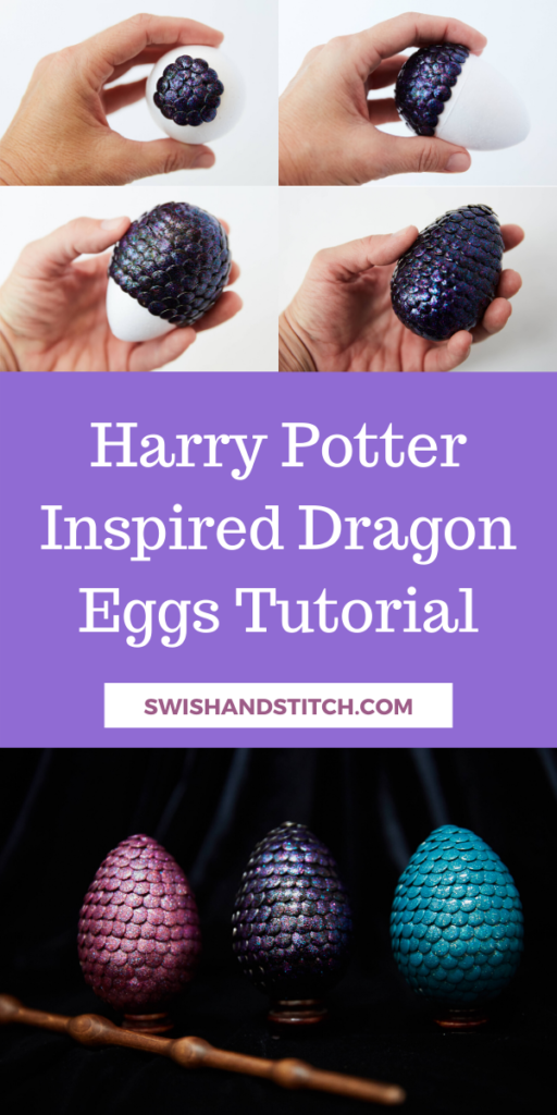 Harry Potter Dragon Eggs Tutorial Pin