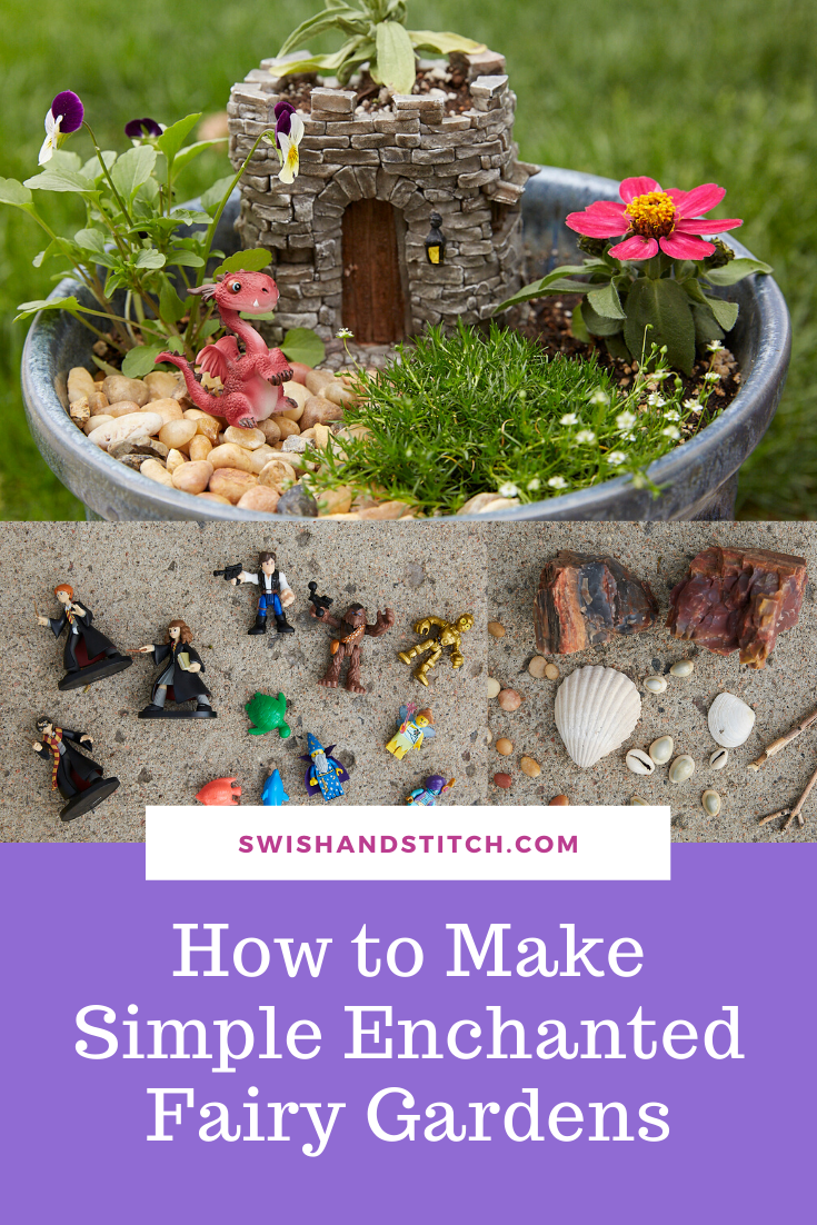 How do you make an enchanted fairy garden?