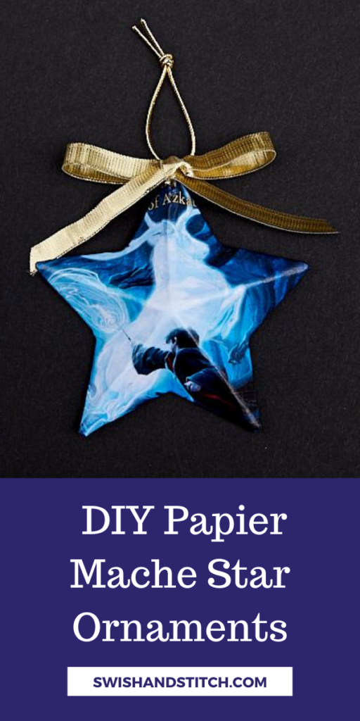Harry Potter Papier Mache Star Ornament Pinterest