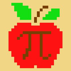 Apple Pi C2C crochet simple jpg