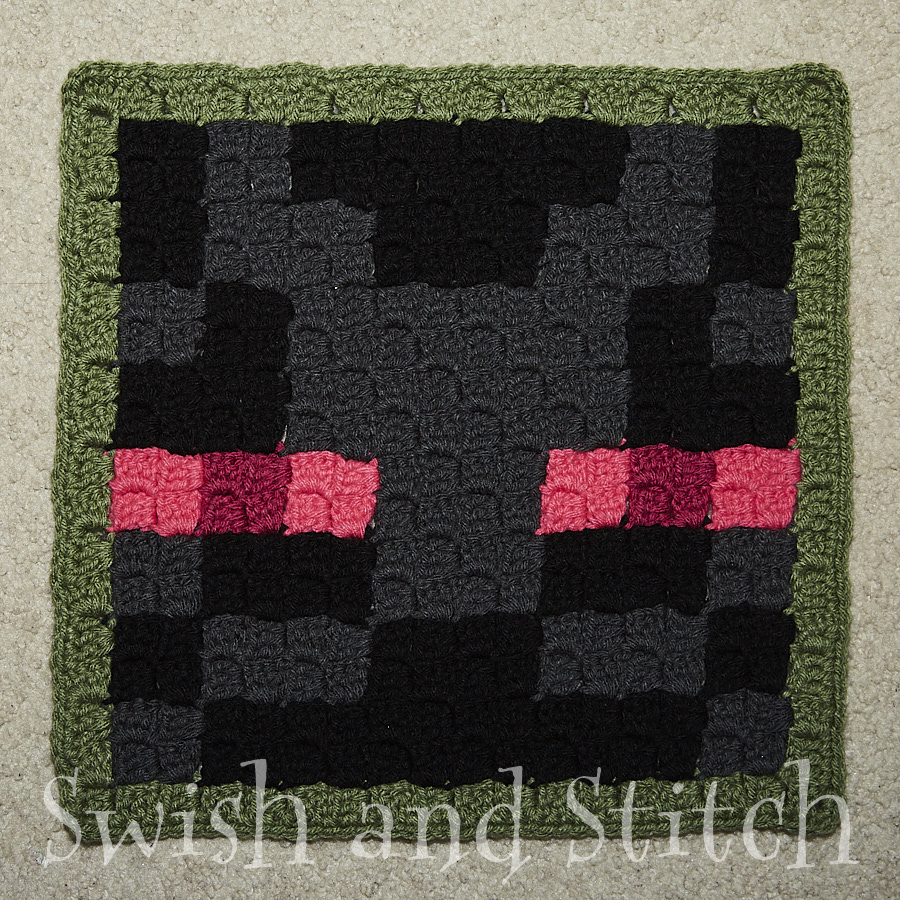 Enderman Minecraft: Crochet pattern