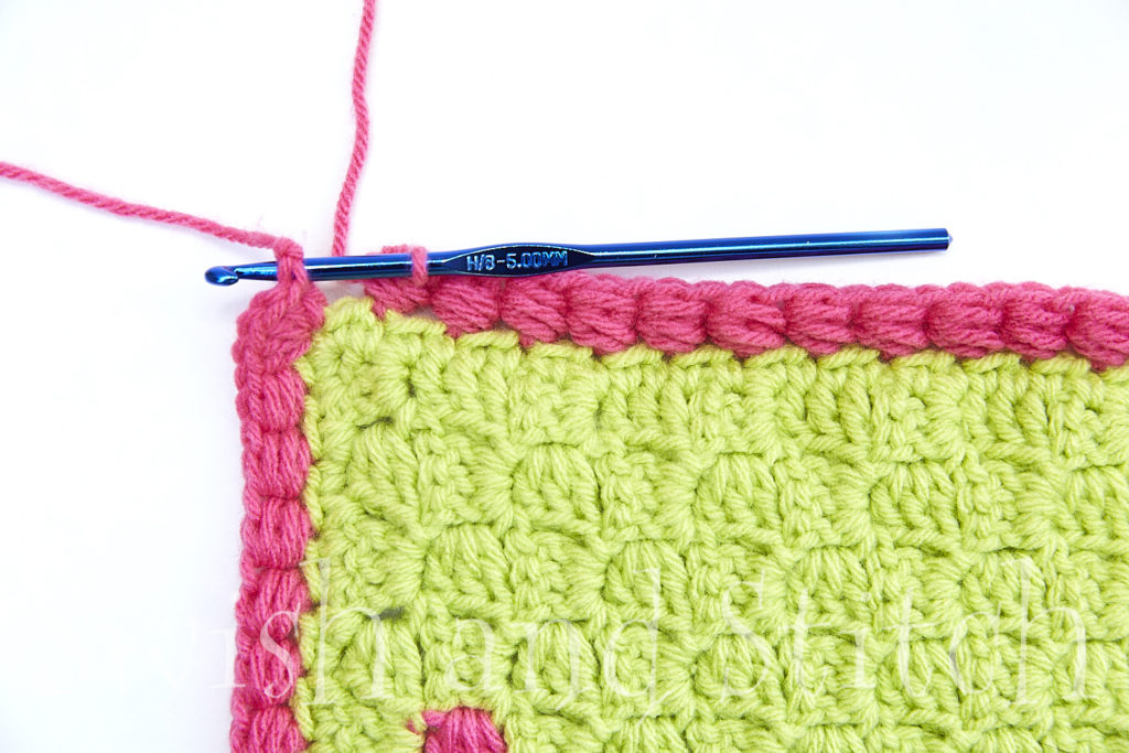 joining with slip stitch