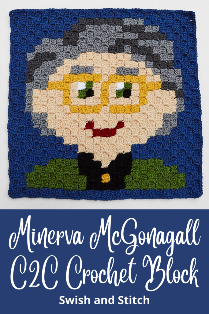 Harry Potter Order of the Phoenix C2C Crochet Afghan Pinterest Image Minerva McGonagall