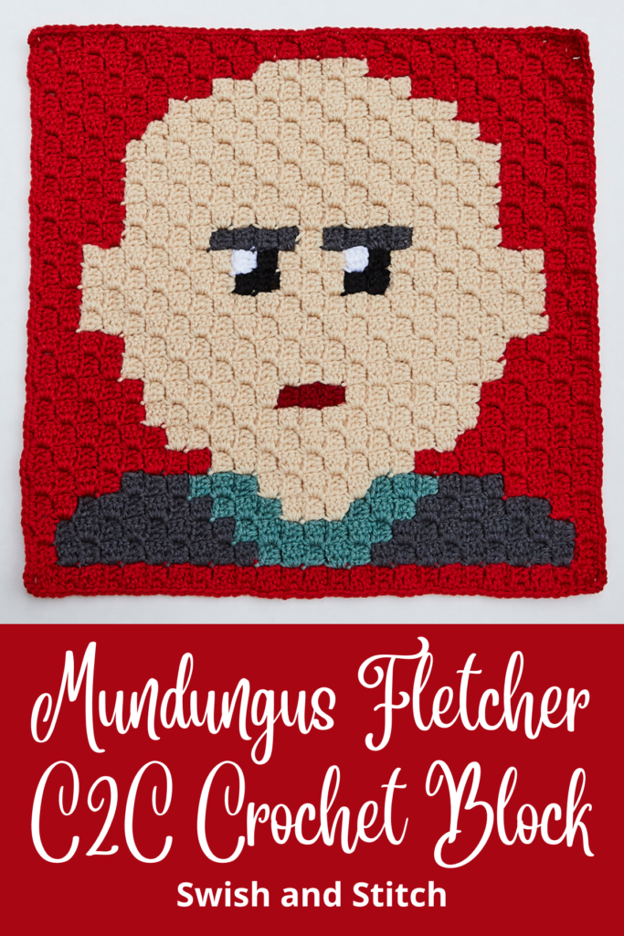 Harry Potter Order of the Phoenix C2C Crochet Afghan Pinterest Image Mundungus Fletcher