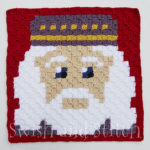 Albus Dumbledore C2C crochet block