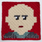 Mundungus Fletcher C2C Crochet Block