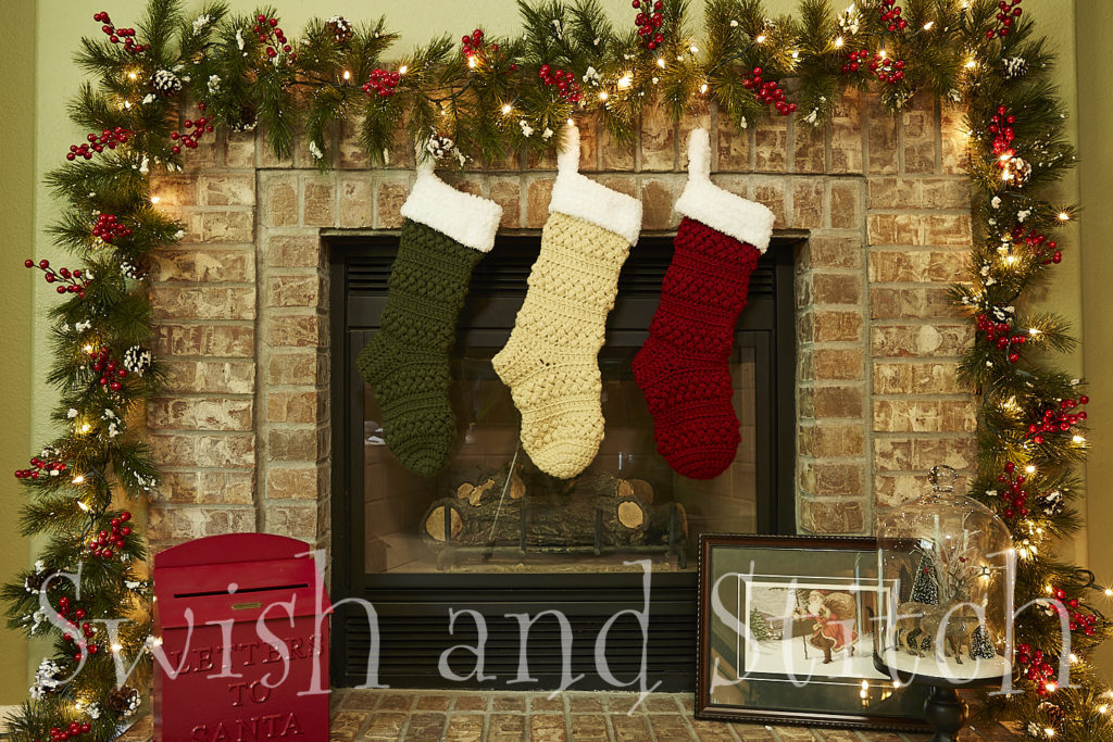 Vail Crochet Christmas Stocking Pattern