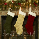 Vail Crochet Christmas Stocking Pattern - square