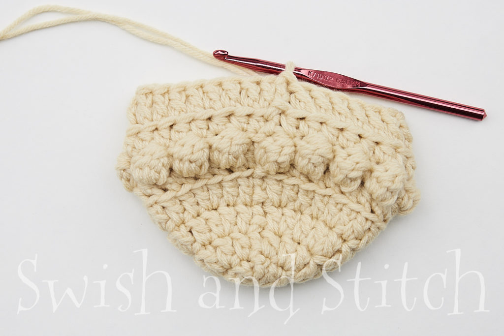 Telluride Crochet Christmas Stockings pattern - process photo