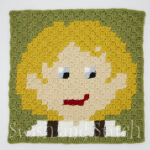 Peregrine Took (Pippin) C2C crochet block