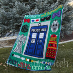 Doctor Who C2C Crochet Afghan