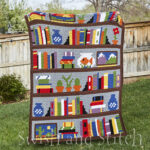 C2C Crochet Bookshelf Blanket