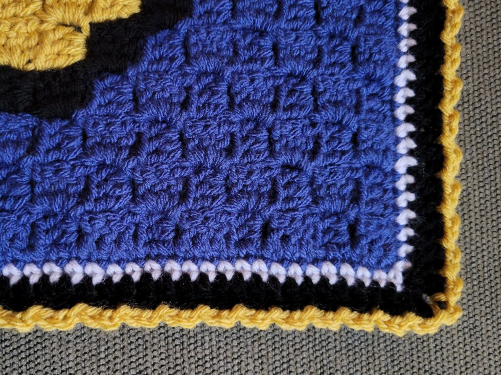 closeup of border